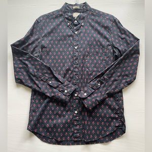 J Crew - floral long sleeve button down (M slim, untucked)